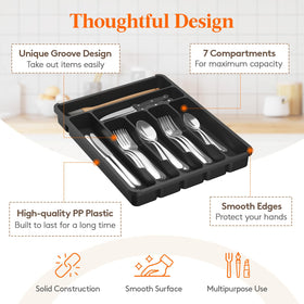 Lifewit easy-clean tray rinses clean to remove stains.