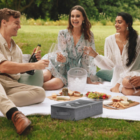 Lifewit silverware storage box durable material protects flatware during storage.