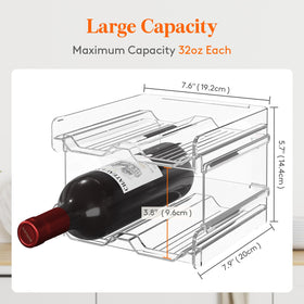 Lifewit rack stored in a pantry maximizing vertical storage for beverages.