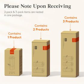 Lifewit transparent body with sleek design supports easy drink labeling.