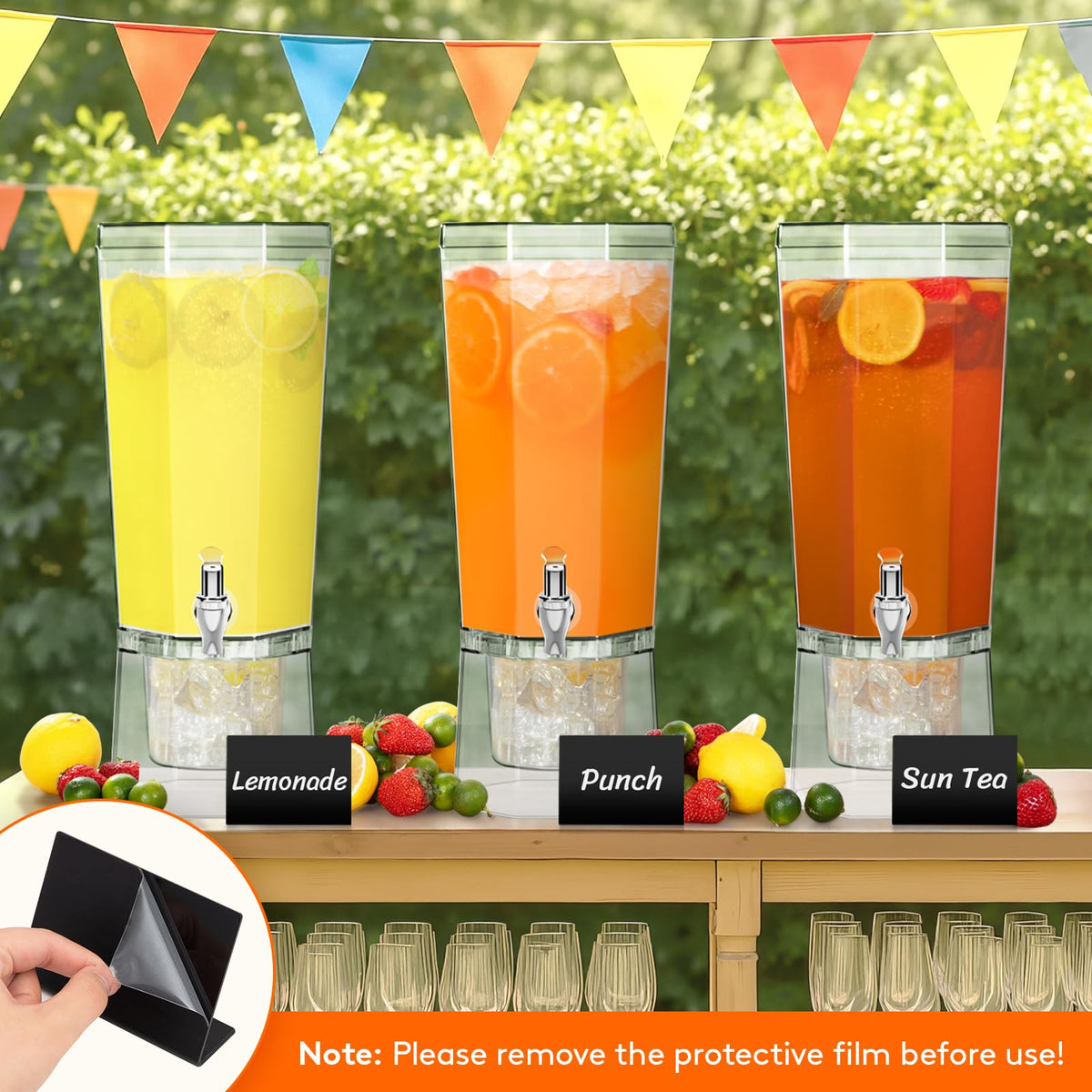Lifewit two-pack setup for organized, convenient party serving.