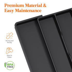 Lifewit BPA-free material ensures safe, everyday utensil storage