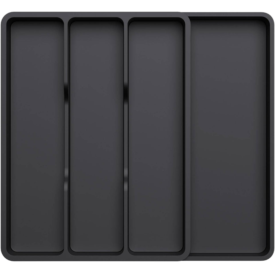 Lifewit Utensil Organizer expandable drawer in action, saving space and keeping utensils within reach