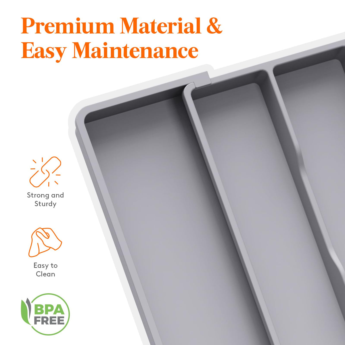 Lifewit edge design enables smooth movement and quick access.