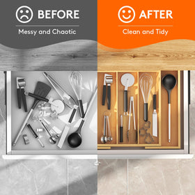 Natural finish is easy to wipe clean for daily use.