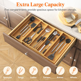Lifewit organizer features a smooth, scratch-resistant surface that's easy to clean