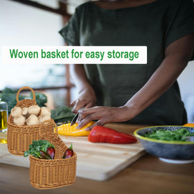 LIFTATAPA fruit and vegetable storage keeps produce tidy and accessible