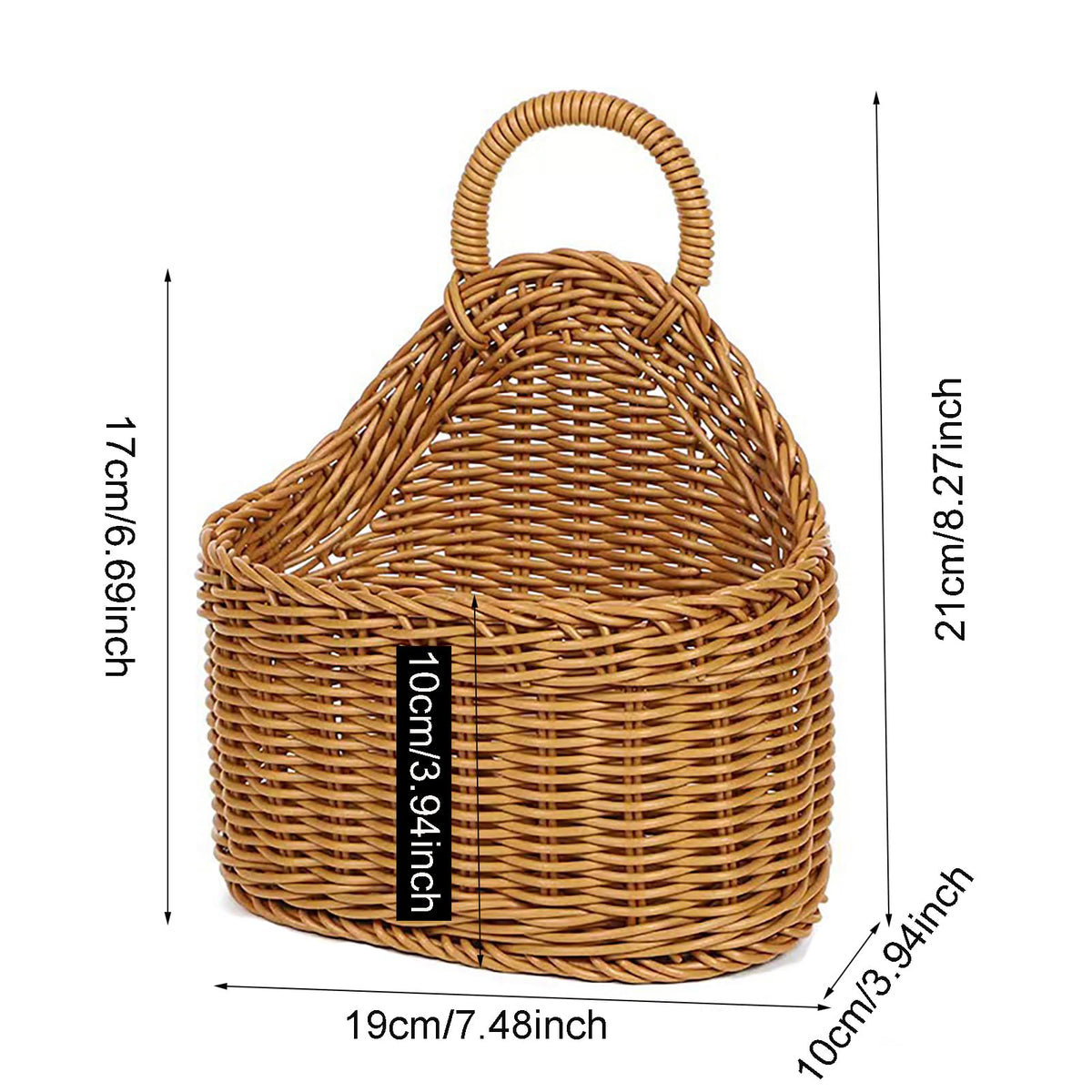 LIFTATAPA hanging basket with hook on a door for versatile storage