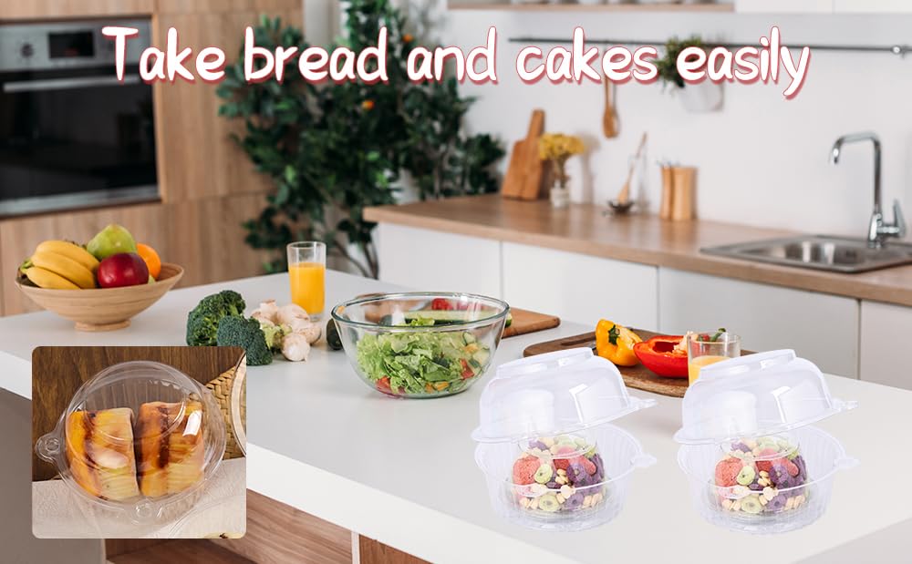Lifuope interior dimensions fit generous muffins and toppings.