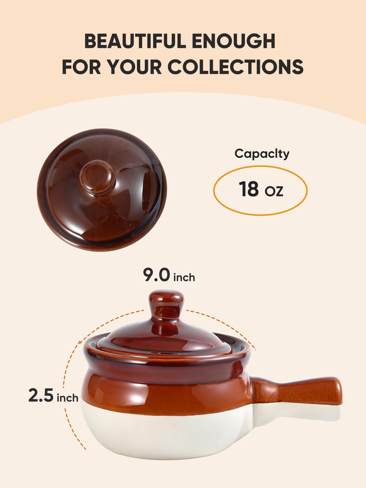 LIFVER non-porous porcelain bowls resist staining