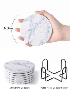 LIFVER stylish coasters make a thoughtful home decor gift.