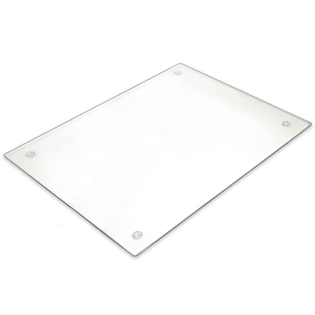 Light In The Dark tempered glass cutting board, 12x16, scratch and stain resistant prep surface
