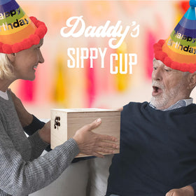 Lighten Life Gift box opening image, ideal gag gift reveal for dad.