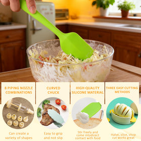 Lignumix egg slicer set for quick, clean deviled egg prep