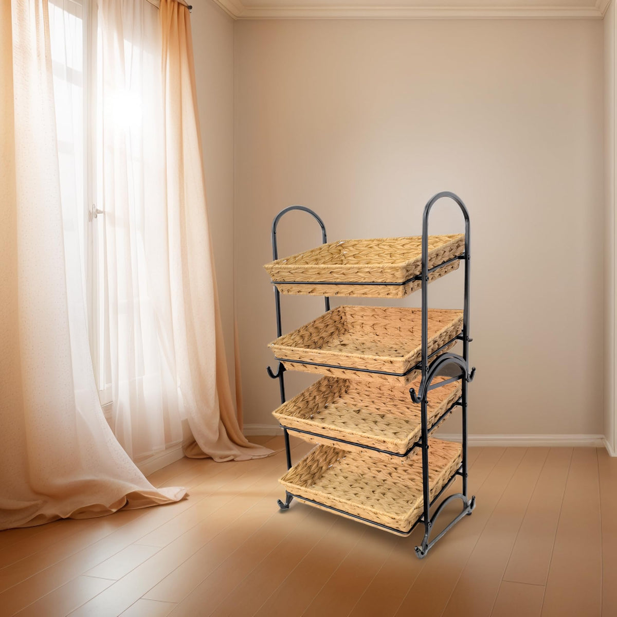Lihou PapaQ removable tray for prep and serving tasks.