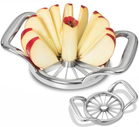 LIIGEMI apple slicer showing 16 slices and core function for quick prep