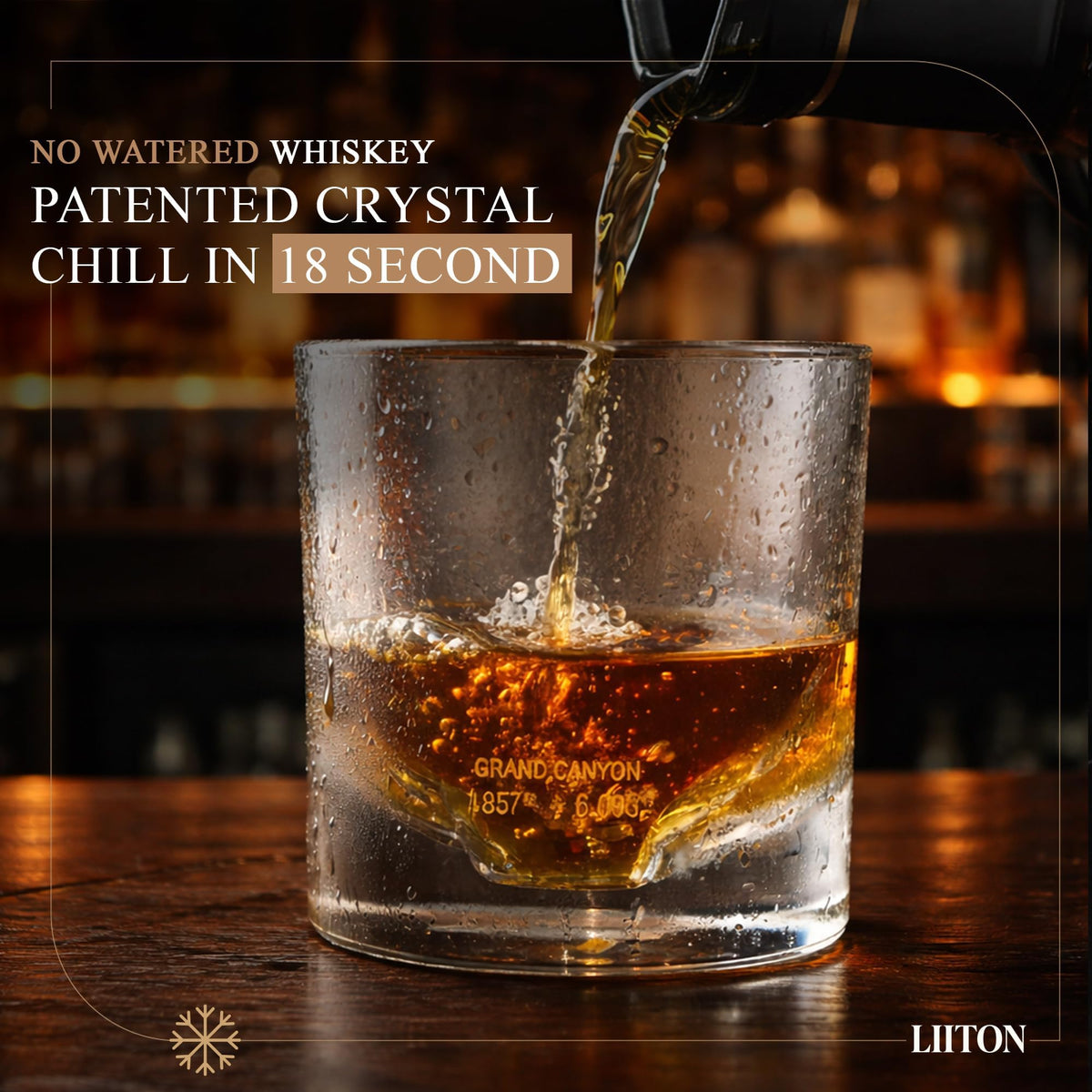 LIITON gift packaging box makes a stylish present for whiskey lovers