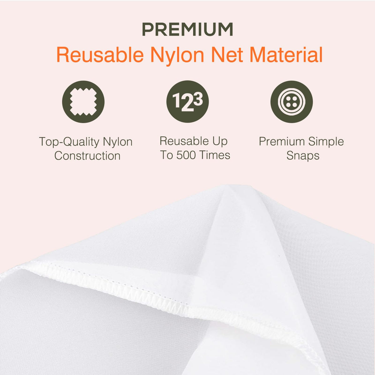 LIIZOUSUDA removable filter bag simplifies cleaning after filtration.