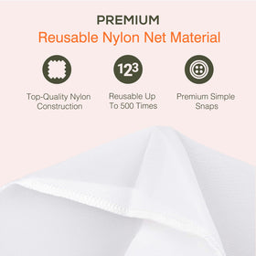 LIIZOUSUDA removable filter bag simplifies cleaning after filtration.