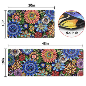 Likiyol washable kitchen mat cleans easily after daily cooking.