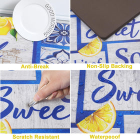 Likiyol anti-slip back close-up ensures mat stays in place