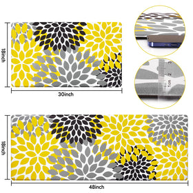 Likiyol kitchen mats, 18x48, anti-fatigue foam for longer cooking sessions.
