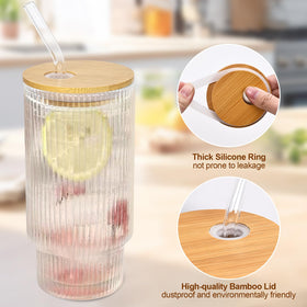 lilamacalla bamboo lids provide secure sealing for beverages on the go