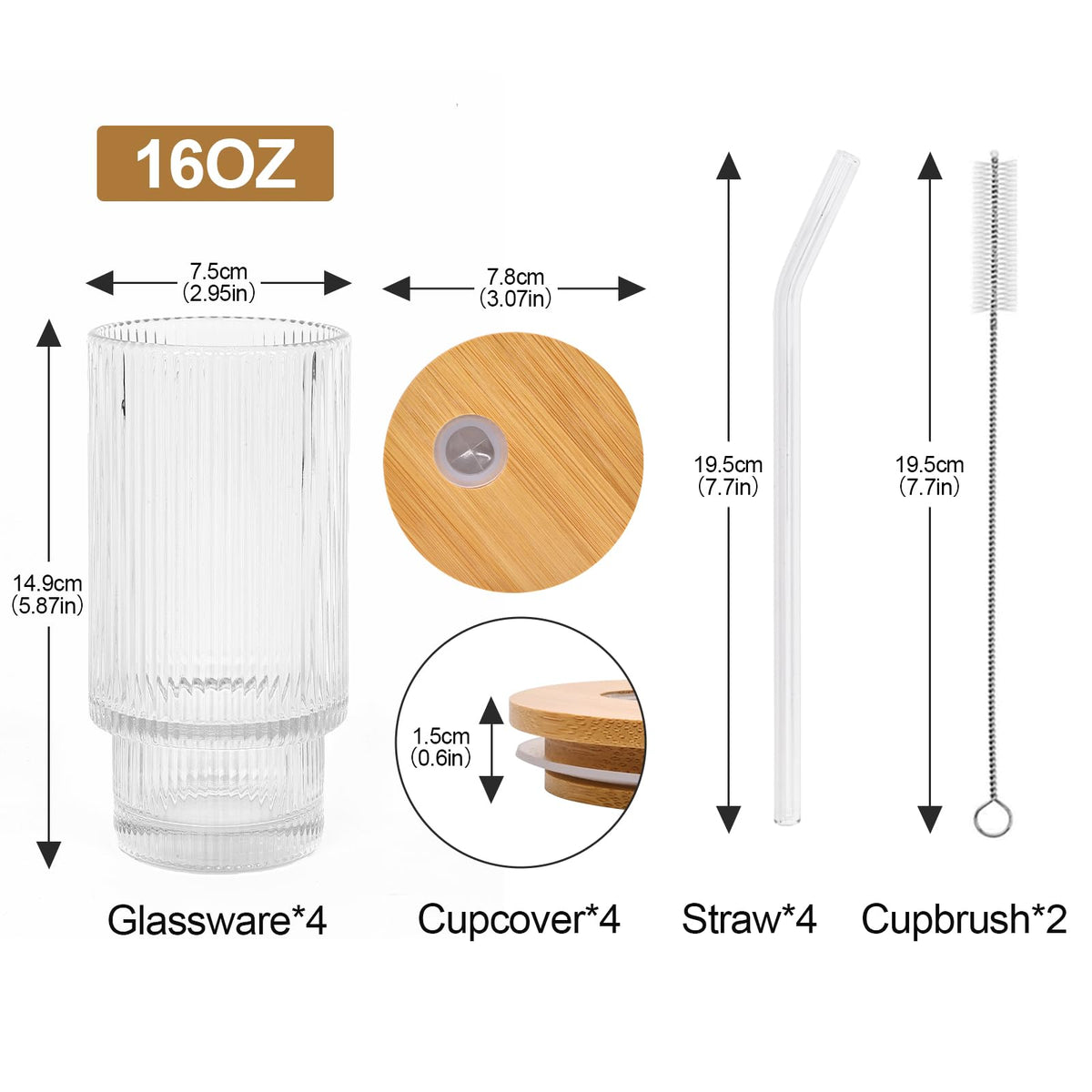 lilamacalla borosilicate glass straws offer heat resistance and easy cleaning