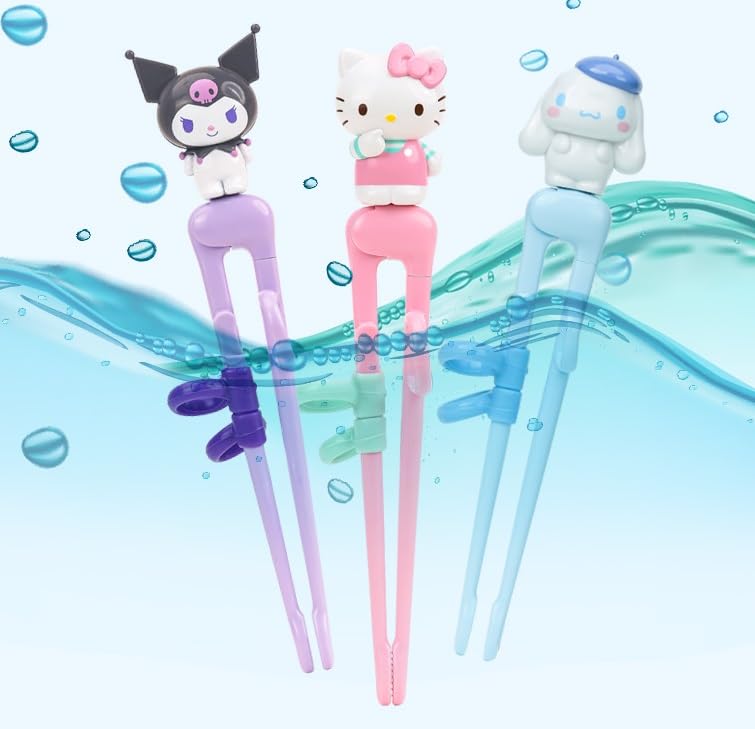 Lilfant dining practice chopsticks pink supports gradual skill development