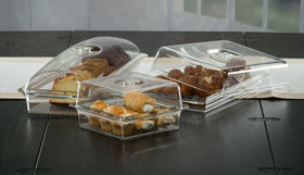 Lillian Tablesettings durable acrylic tray is easy to hand-wash after use.