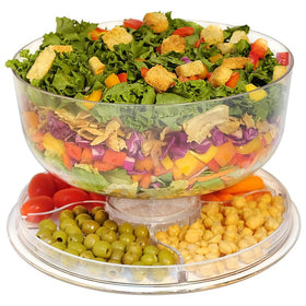 Lillian Tablesettings six-in-one multi-use design adapts for cakes, drinks, and displays.