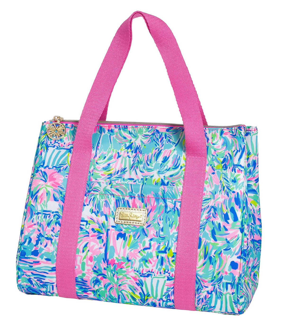 Large capacity tote fits meals and snacks for work or travel.