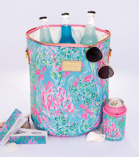 Premium Lilly Pulitzer design brings sunny style to your pool or shore