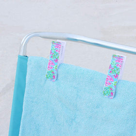Small nylon zip bag protects phone and keys from sand and moisture