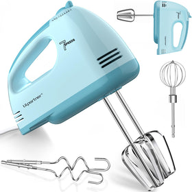 LILPARTNER Hand Mixer with all attachments ready for versatile baking tasks.