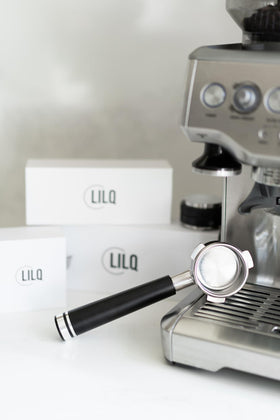 LILQ wood handle care reminder to keep it dry and clean.
