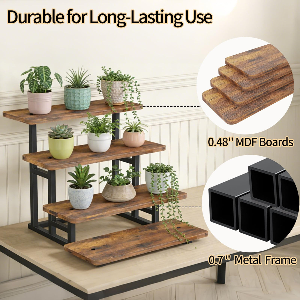 Lilybud farmhouse decor elevates party tables and market displays.