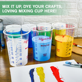 Lilymicky cups are great for fast cleanup-free project workflows.