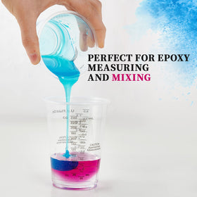 Lilymicky paint and craft cups for quick batch mixing.