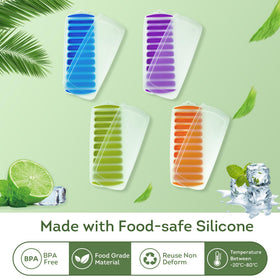 Lily's Home push-and-pop-out ice tray, quick release for busy mornings.