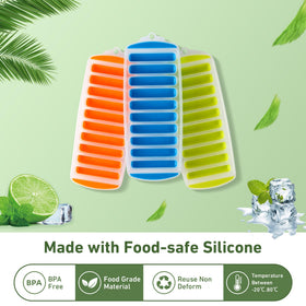 Lily's Home ice sticks fit bottle mouths for easy hydration.