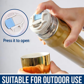 Limima anti-sweat grip design prevents condensation during handling.