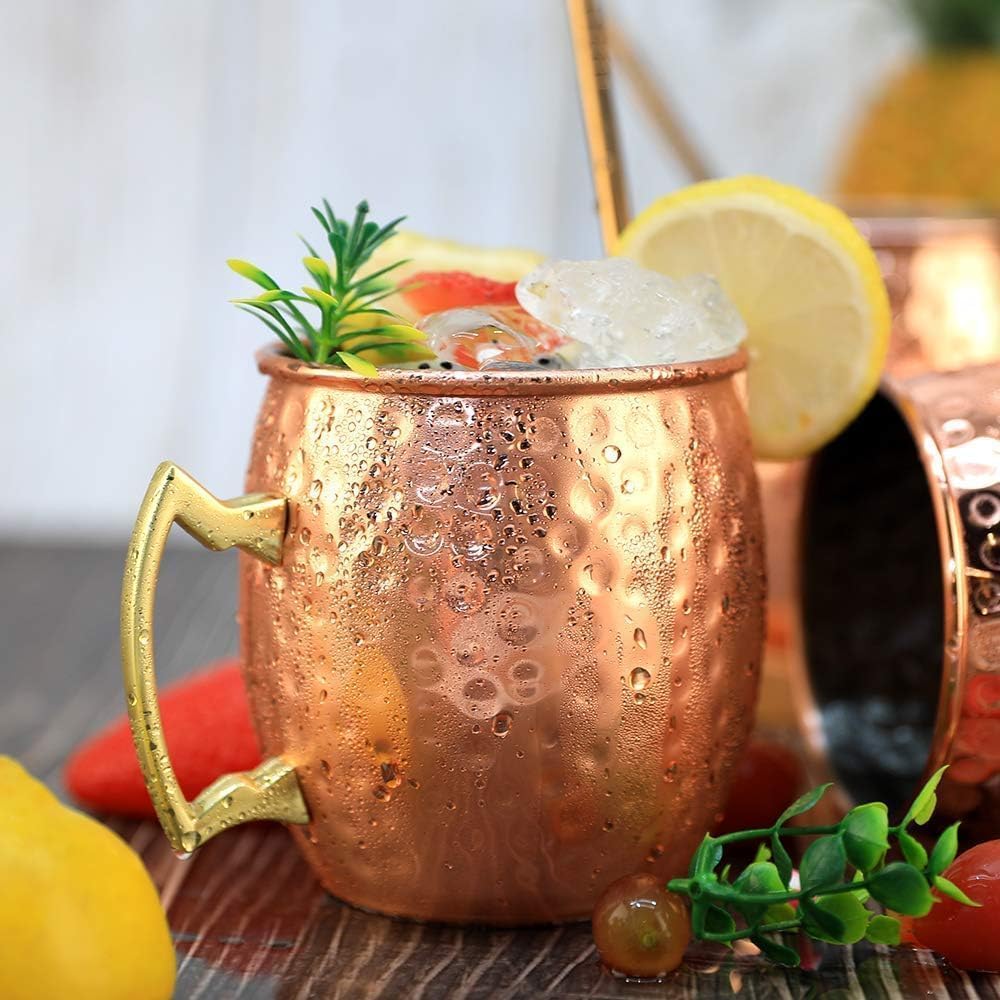 Copper-plated stainless steel interior on LINALL mug for durable daily use