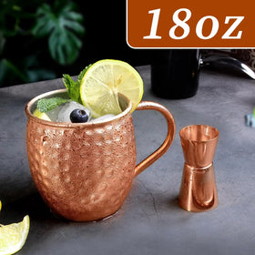 Hammered texture on LINALL mug enhances grip and rustic charm.