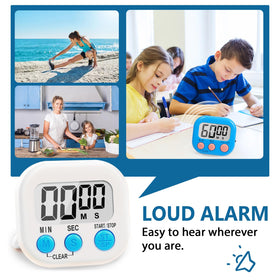 Linaustfb retractable stand and magnet allow versatile placement on boards or desks.