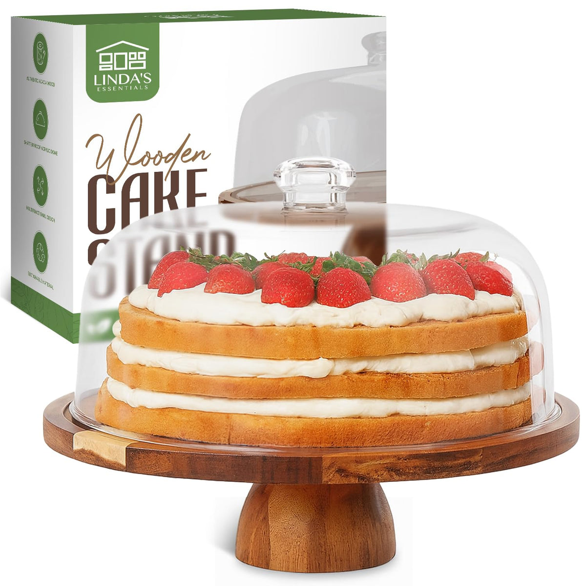 Linda's Essentials elegant table display enhances entertaining at home.
