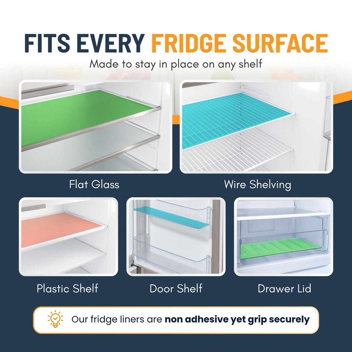 Linda's Essentials liner in a drawer for organization and protection