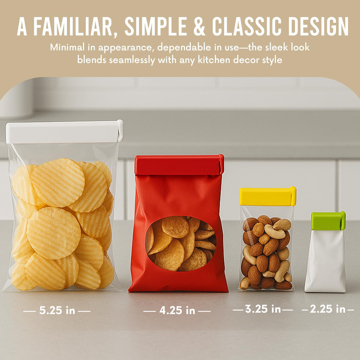 Linden Sweden Twixit! small clips on pantry bags ensure tight seals