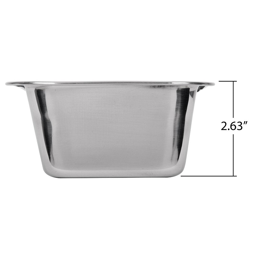 Lindy's stainless-steel loaf pan meatloaf and cake versatility for savory meals.