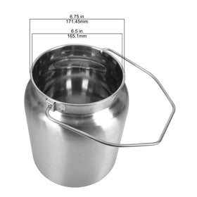 Lindy's 2-gallon milk jug pouring scene for easy indoor or outdoor use.